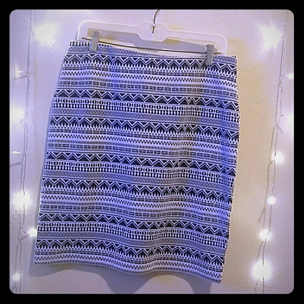 RD Style Stitch Fix Geometric Pencil Skirt
